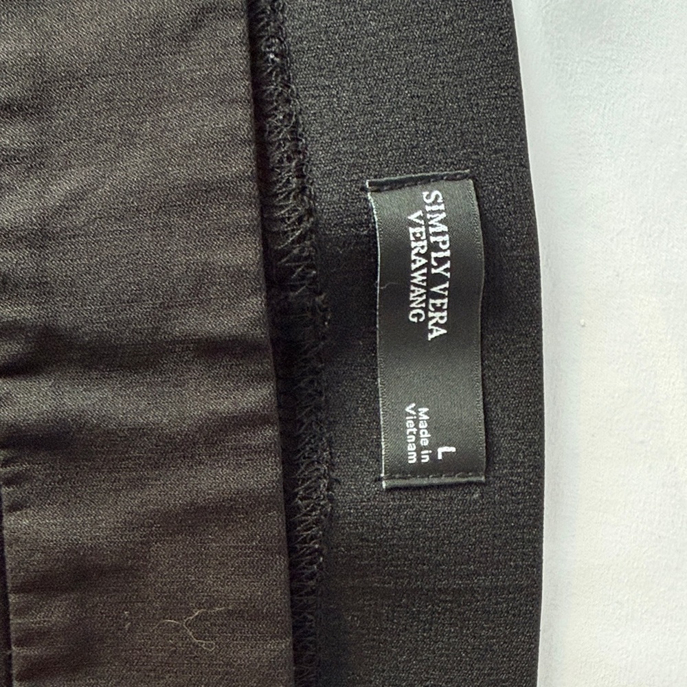 Simply Vera Vera Wang Black Trousers